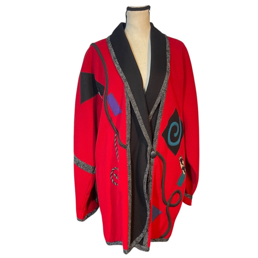 Lynn Murray Vintage Patchwork Jacket - image 1